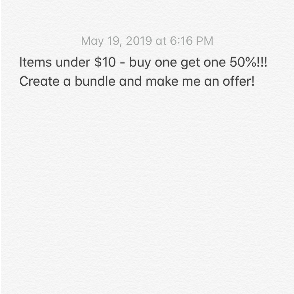 make me an offer!!!